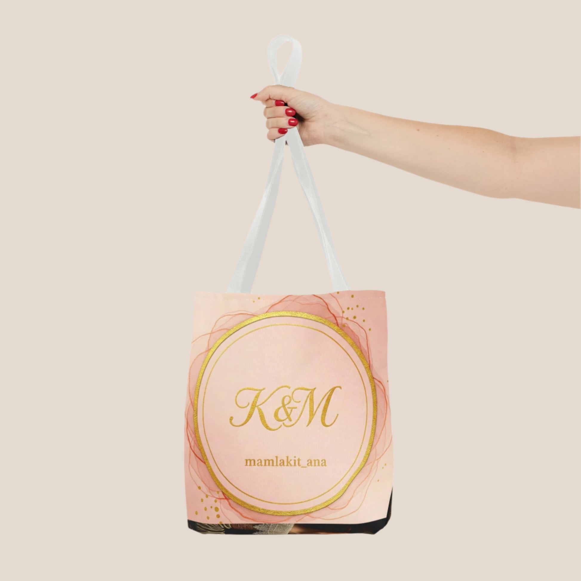 Tote Bag- K&M حقيبة "أنا الملكة" - 𝓜𝓪𝓶𝓵𝓪𝓴𝓪𝓽𝓲 & 𝓐𝓷𝓪