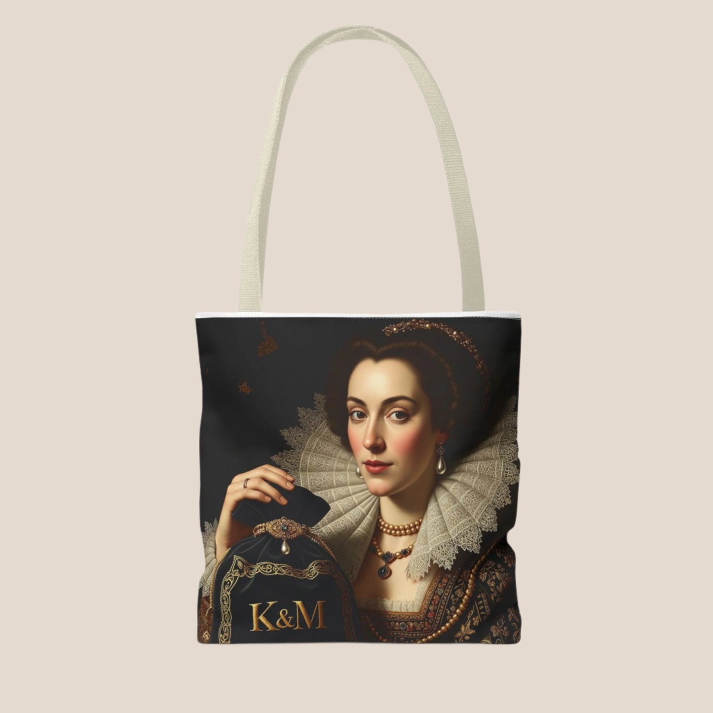 Tote Bag- K&M حقيبة "أنا الملكة" - 𝓜𝓪𝓶𝓵𝓪𝓴𝓪𝓽𝓲 & 𝓐𝓷𝓪