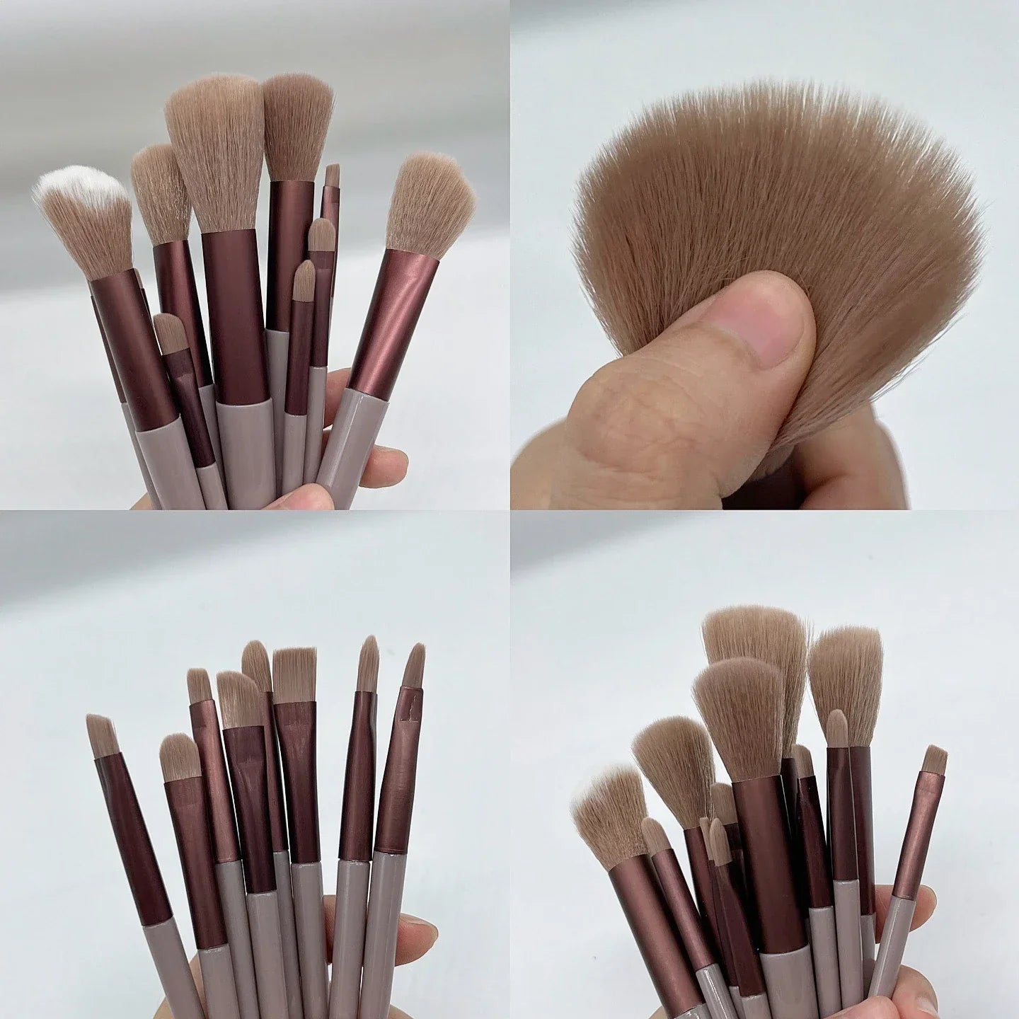 13-Piece Professional Makeup Brush Set - مجموعة فرش مكياج فاخرة من 𝓜𝓪�𝓵𝓪𝓴𝓪𝓽𝓲 & 𝓐𝓷𝓪 - 𝓜𝓪𝓶𝓵𝓪𝓴𝓪𝓽𝓲 & 𝓐𝓷𝓪