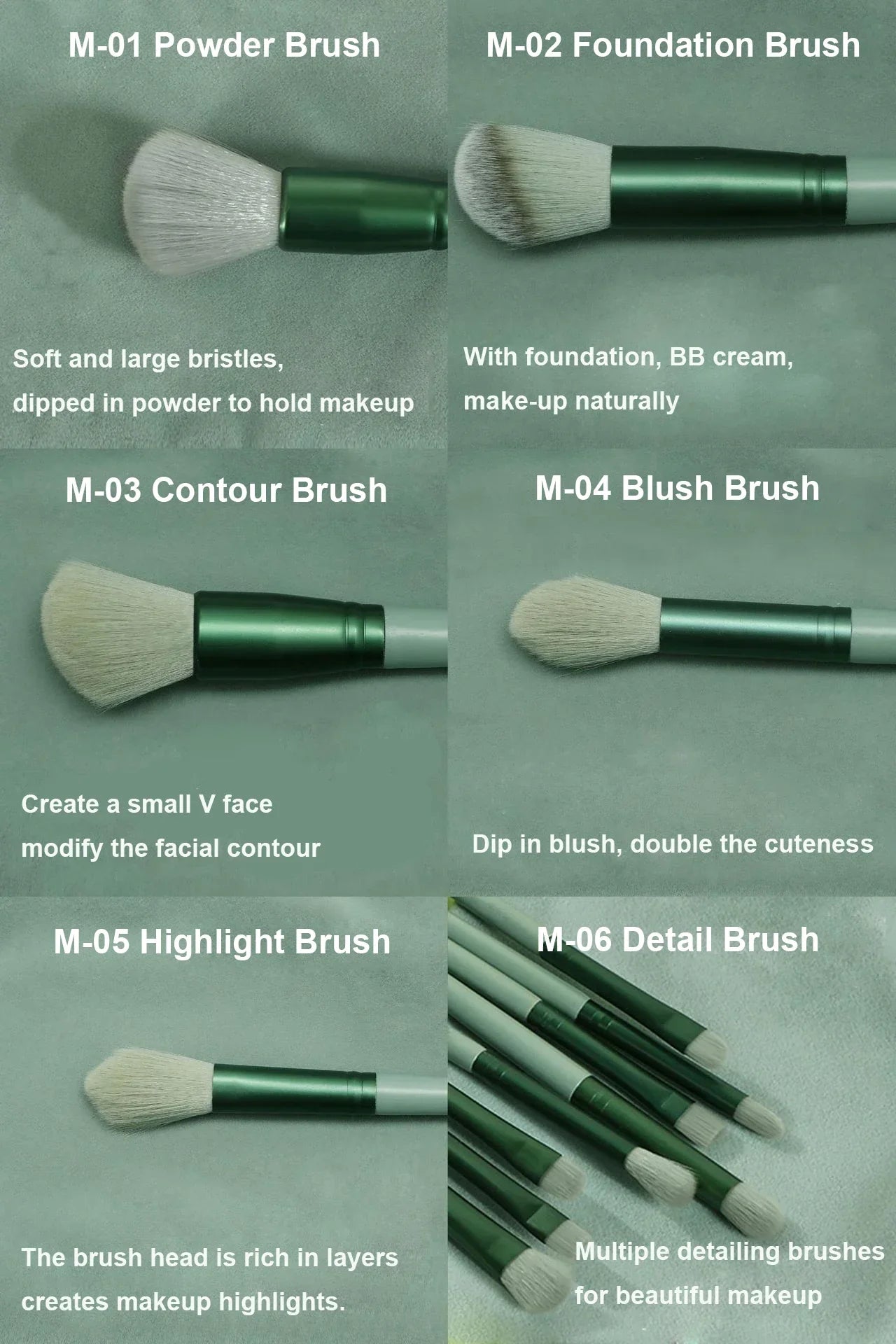 13-Piece Professional Makeup Brush Set - مجموعة فرش مكياج فاخرة من 𝓜𝓪�𝓵𝓪𝓴𝓪𝓽𝓲 & 𝓐𝓷𝓪 - 𝓜𝓪𝓶𝓵𝓪𝓴𝓪𝓽𝓲 & 𝓐𝓷𝓪