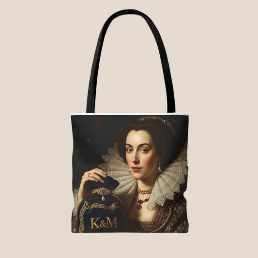 Tote Bag- K&M حقيبة "أنا الملكة"