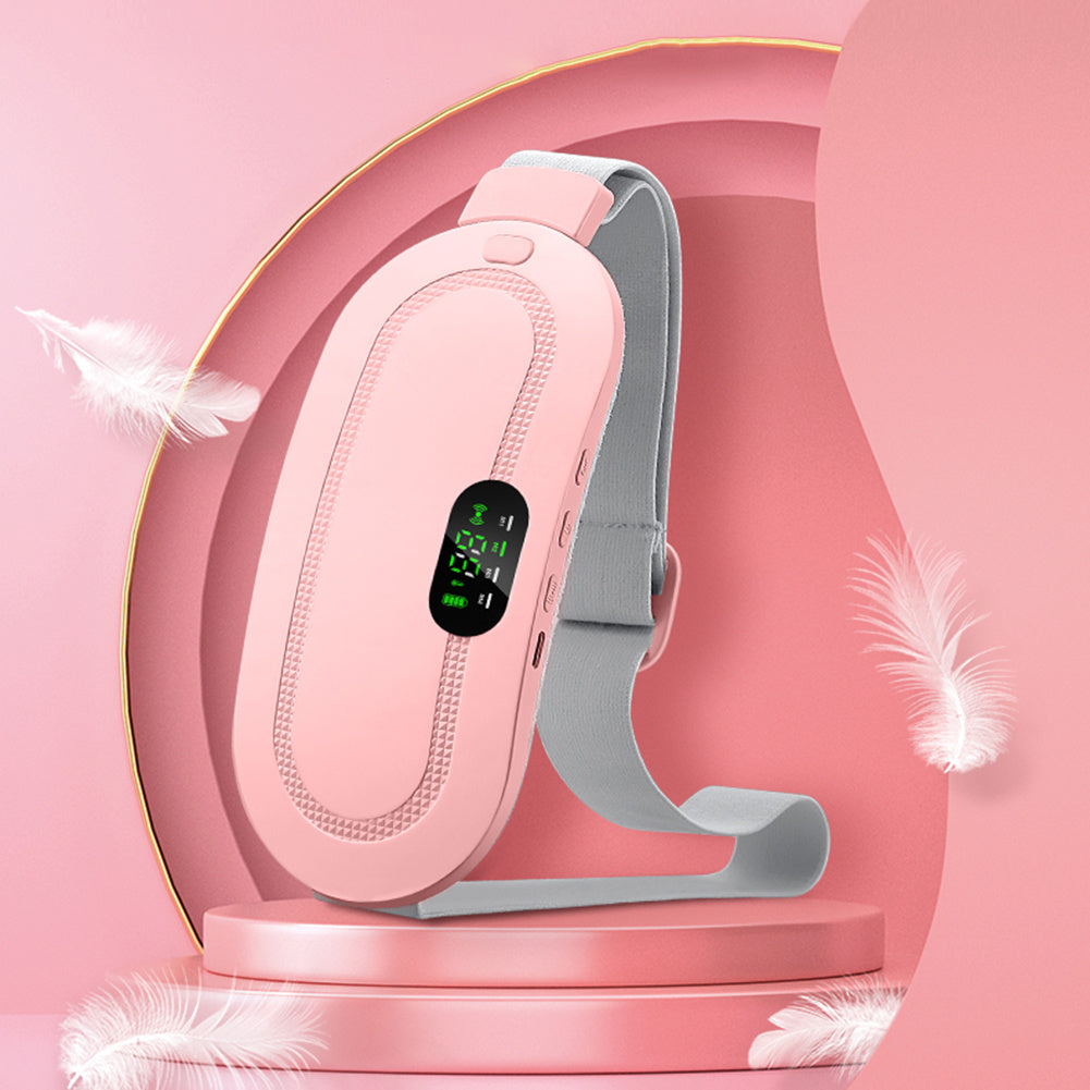 Electric Heating Menstrual Belt – Vibration Pad for Period Pain Relief | Comfortable & Discreet Uterus Warmer