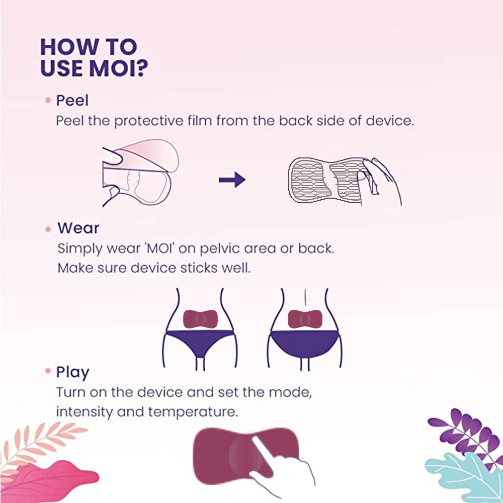 حزام الراحة الحراري الذكي – لتخفيف آلام الدورة الشهرية