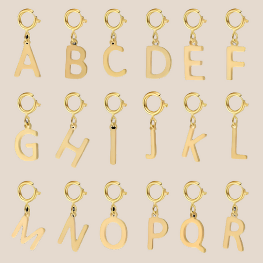 Spring Buckle Letter Charms - إكسسوارات الحروف المميزة من 𝓜𝓪𝓶𝓵𝓪𝓴𝓪𝓽𝓲 & 𝓐𝓷𝓪 - 𝓜𝓪𝓶𝓵𝓪𝓴𝓪𝓽𝓲 & 𝓐𝓷𝓪